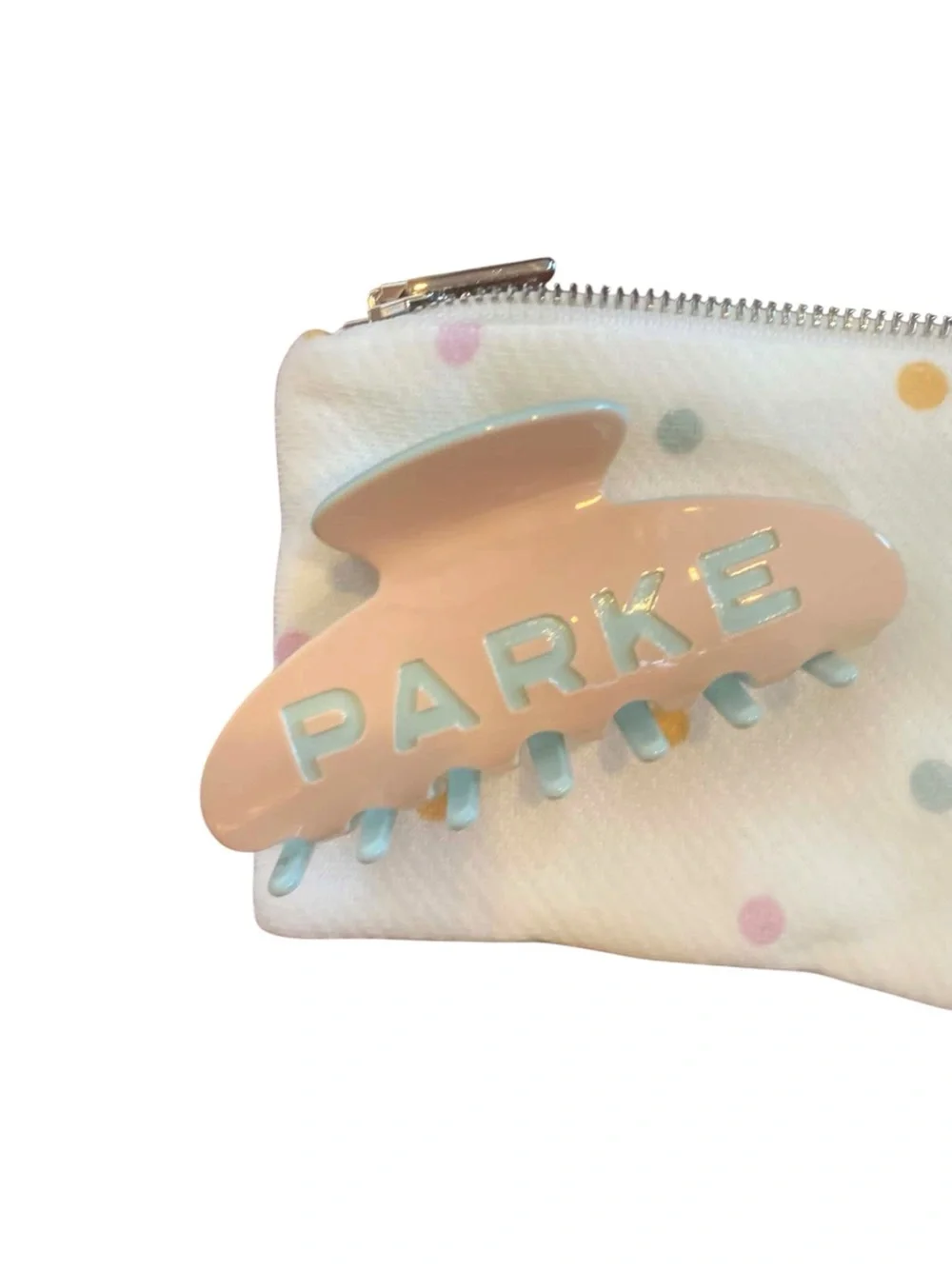 Parke Hair Claw Cupcake PEACH/MINT GREEN RARE